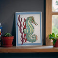 Seahorse Greeting Card