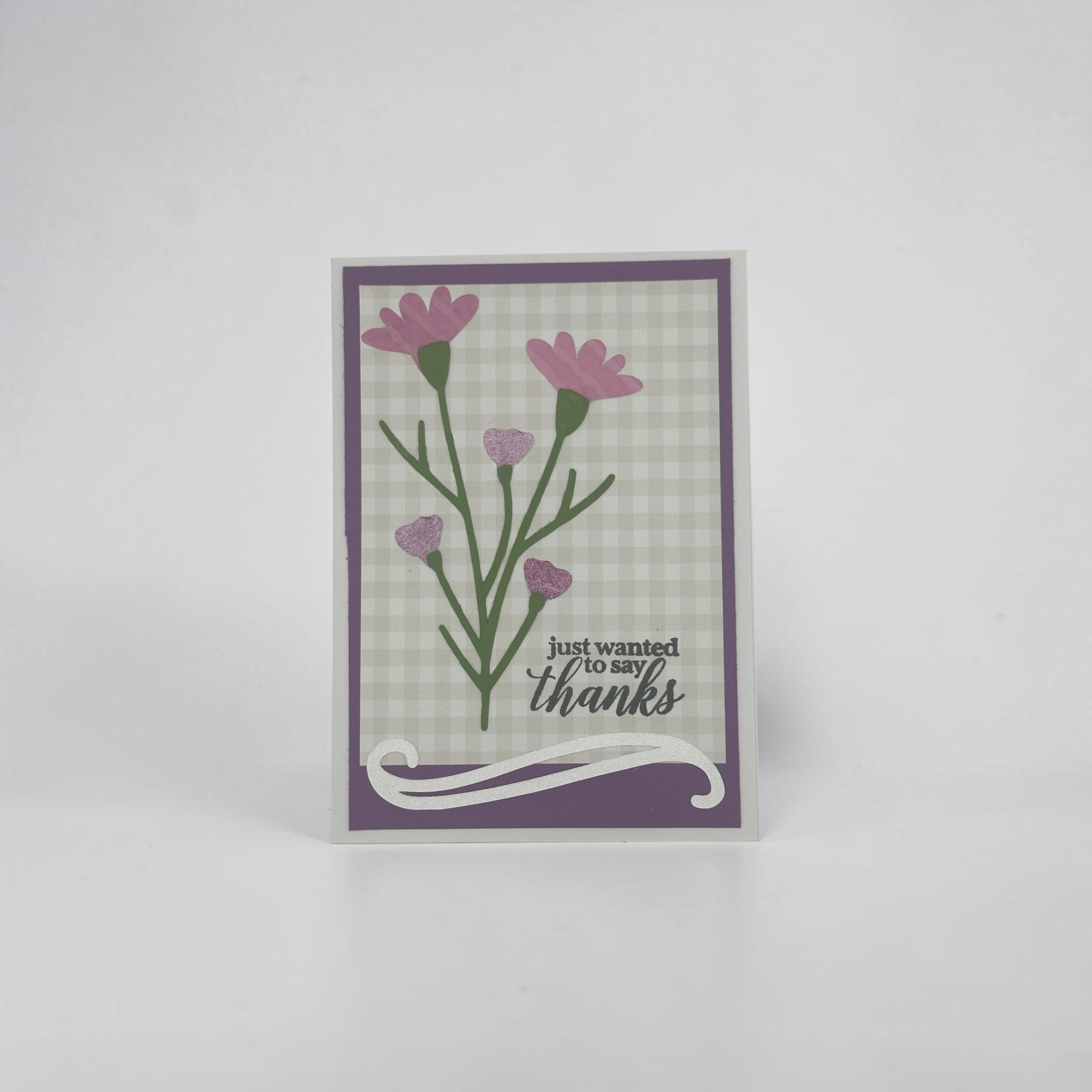 Floral Thank-You Handmade Cards-Set of 8